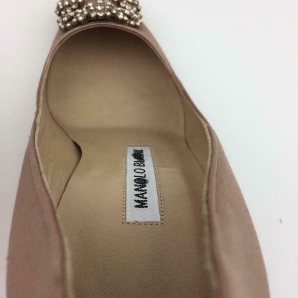 MANOLO BLAHNIK Hangisi Pump sz 6.5 - Picture 8 of 13